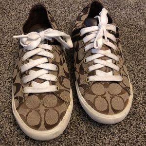 Coach sneakers size 8